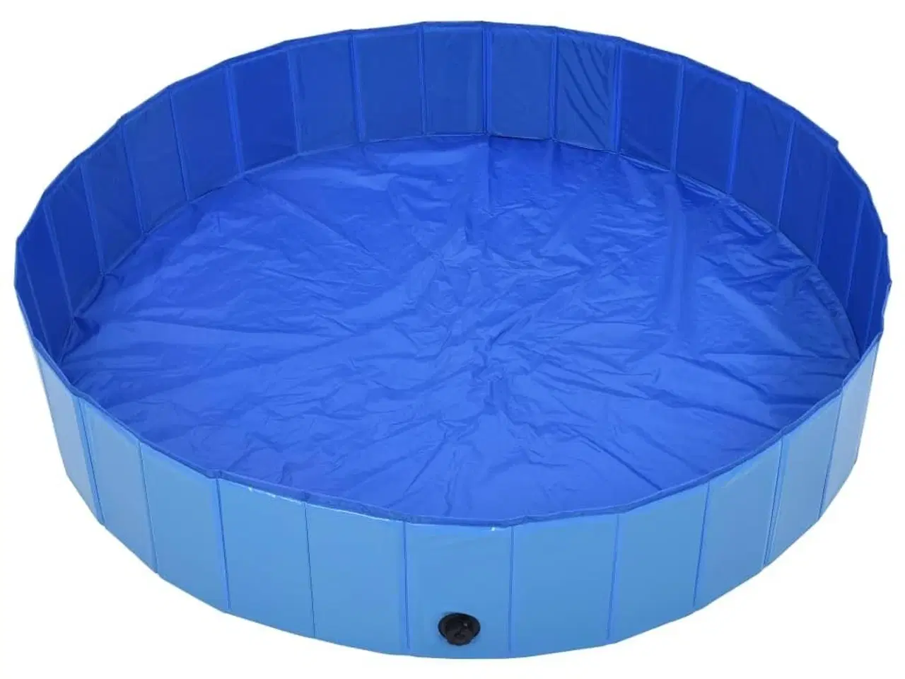 Billede 3 - Foldbart hundebassin 160 x 30 cm PVC blå