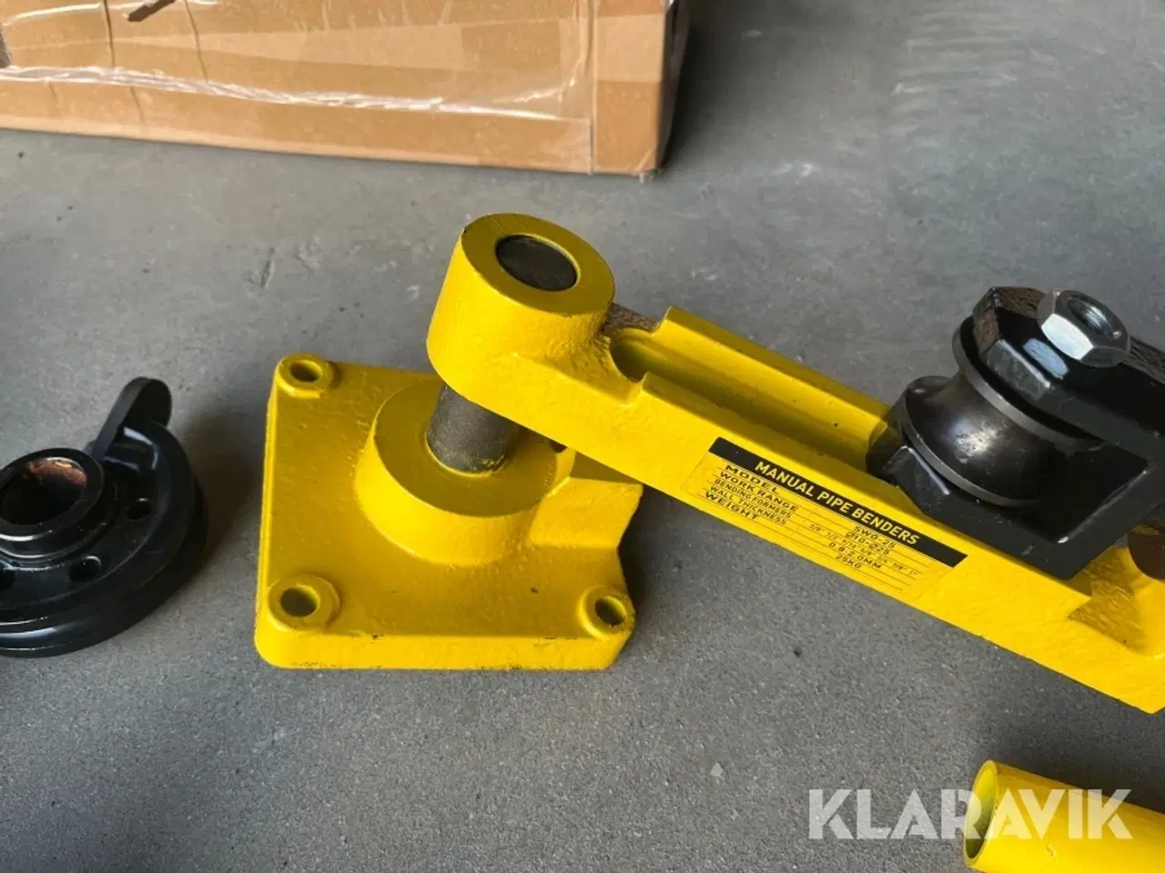 Billede 4 - Rørbukker Manuel Pipe Bender SWG-25