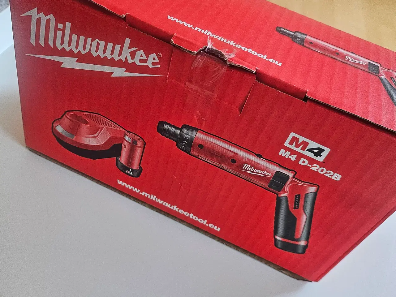 Billede 4 - Ubrugt milwaukee vinkel skrue/boremaskine 