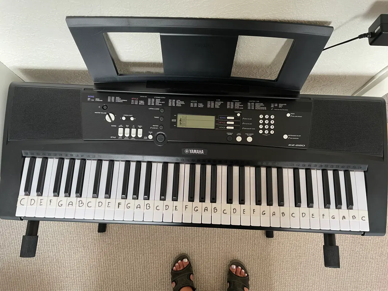 Billede 2 - Yamaha EZ-220 keyboard