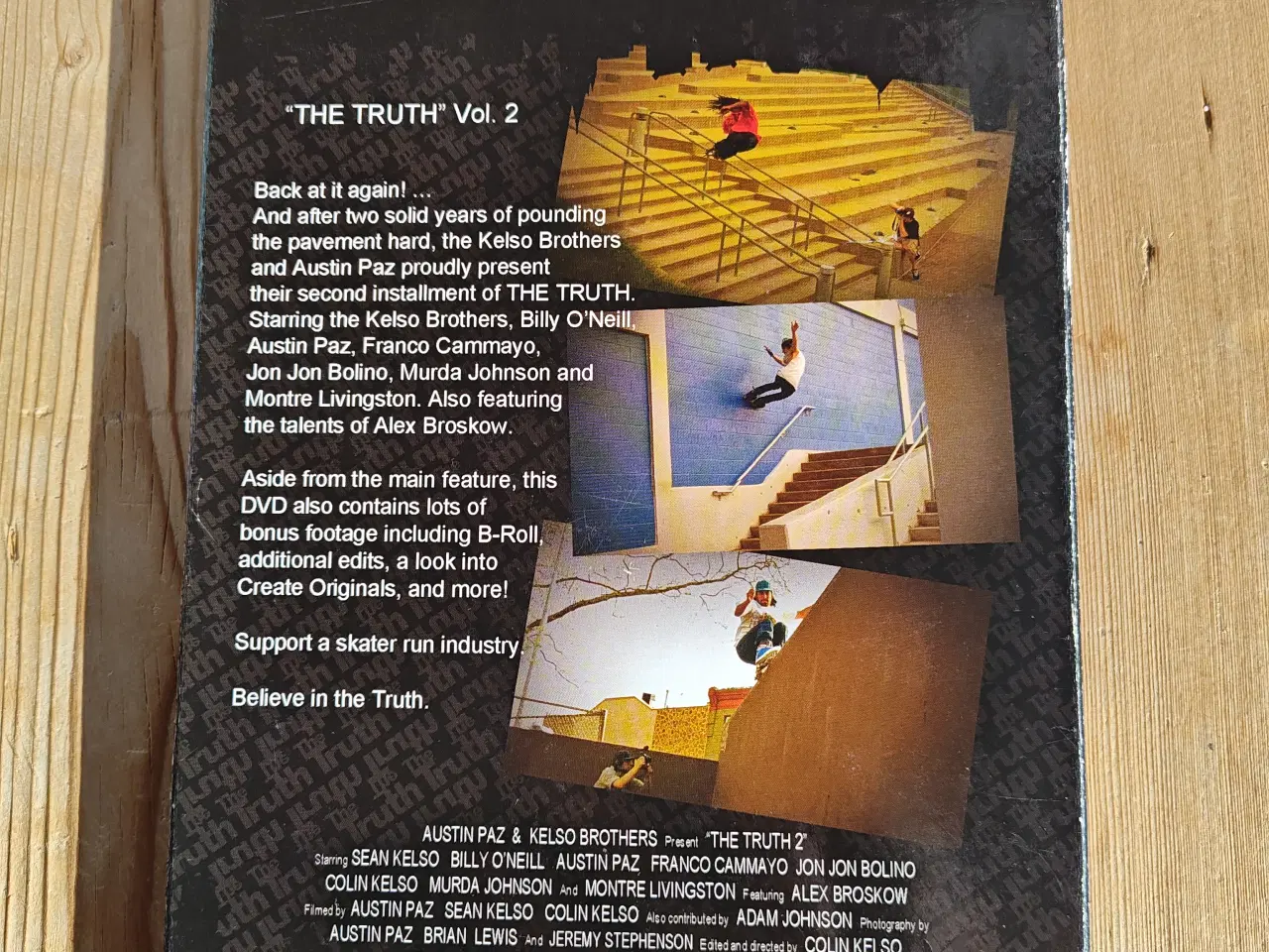 Billede 2 - The Truth vol.2 DVD SPORTS Kelso Brothers skate