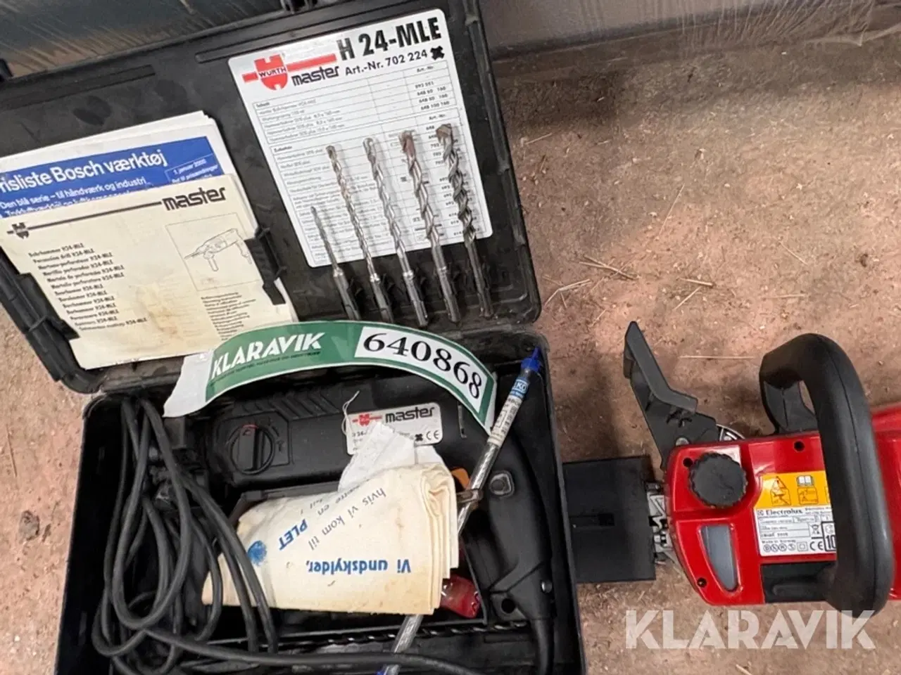 Billede 4 - Sav, borehammer og slibemaskine Wurth & Aeg