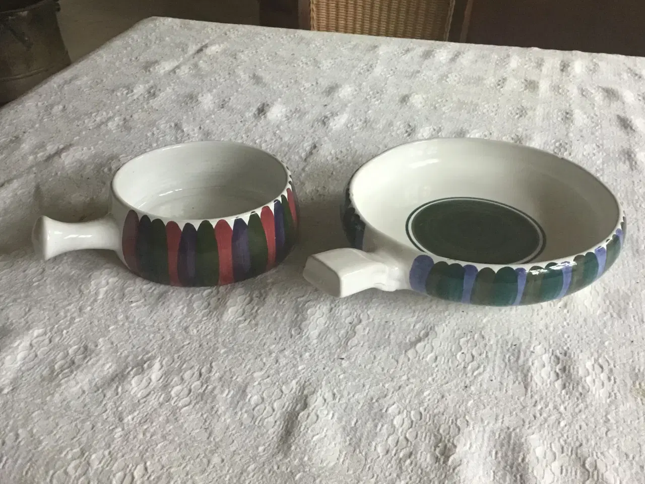 Billede 1 - 2 Retro serverings skåle 