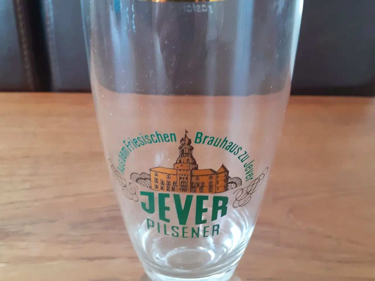 Billede 1 - JEVER Pilsener - sjældent ølglas fra 1970'erne