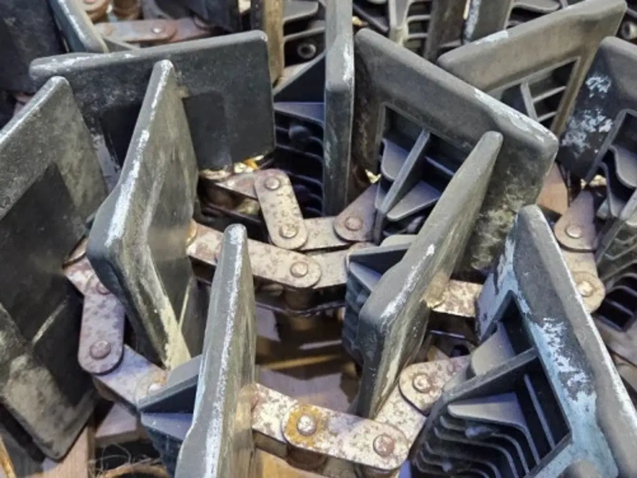 Billede 9 - Claas Lexion 600 Kornelevator Kæde 7572092