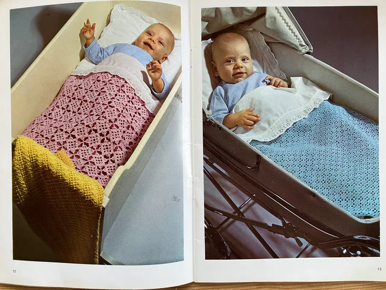 Billede 4 - To gamle håndarbejdshæfter, korssting m.m.