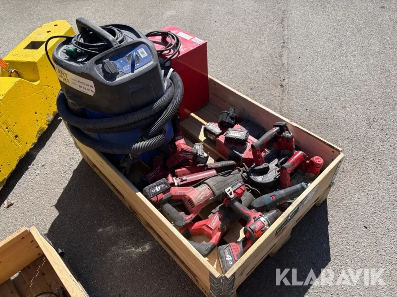 Billede 4 - Håndværktøj og støvsuger - 1 palle