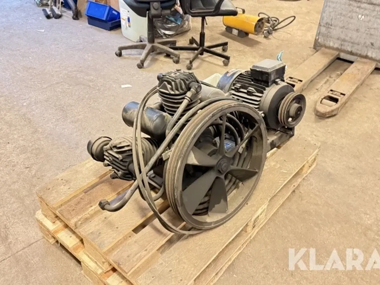 Billede 2 - Stenhøj KA112F 7,5 Kw Kraftig stempelkompressor