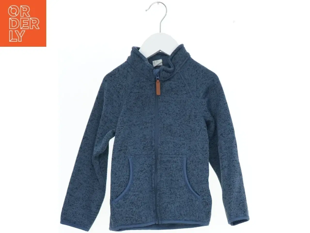 Billede 1 - Blå børne fleecejakke fra H&M (str. 98)