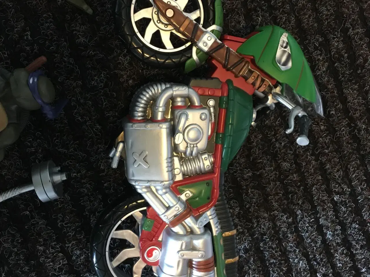 Billede 1 - 4 Ninja Turtles,4 motorcykel . m.fl.