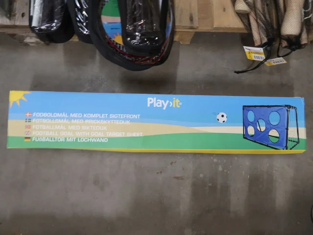 Billede 3 - 2 stk. Fodboldmål Med Komplet Sigtefront 795 X 1200