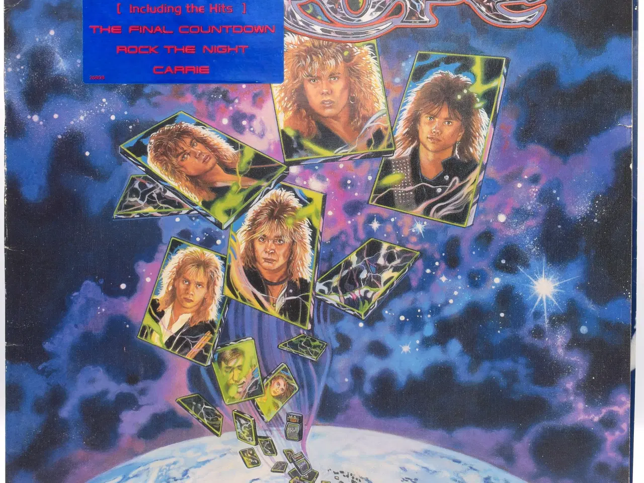 Billede 1 - Europe - The Final Countdown - SCAN 1986 (VG+/VG)