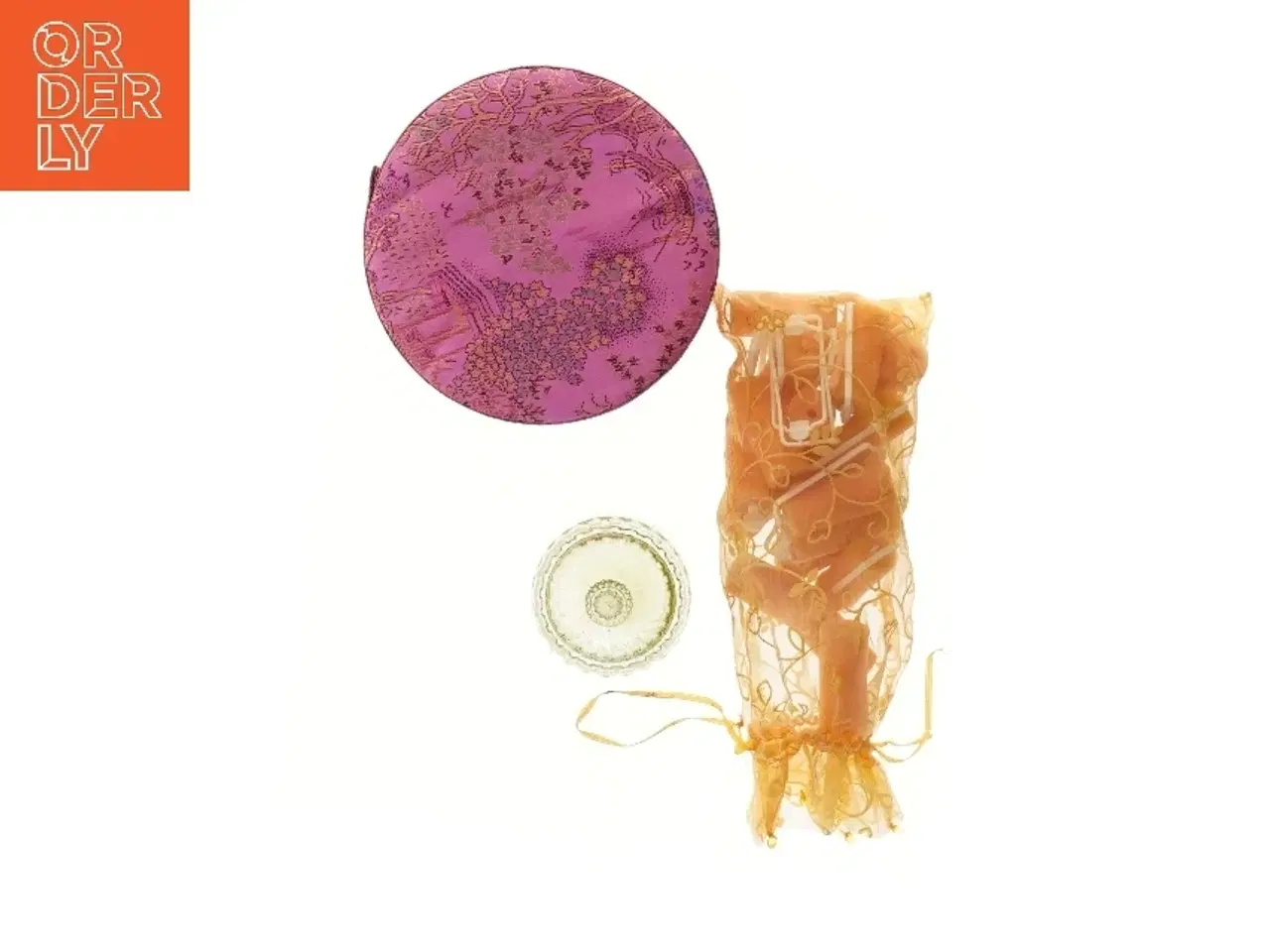 Billede 2 - Dekorativ krukke med låg (str. Ø 17,5 cm)