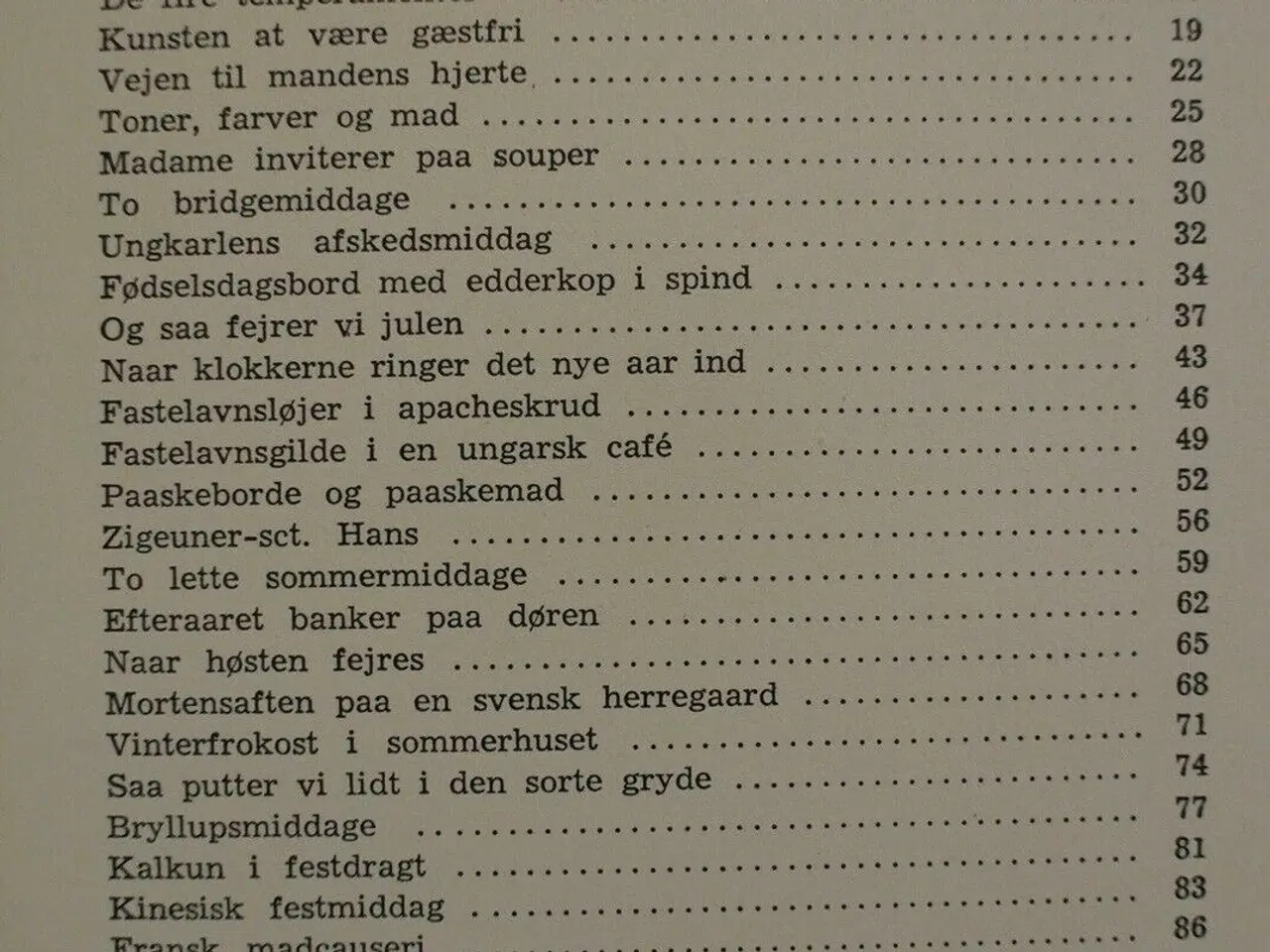 Billede 2 - kulinariske strejftog - originale borde og gilder,