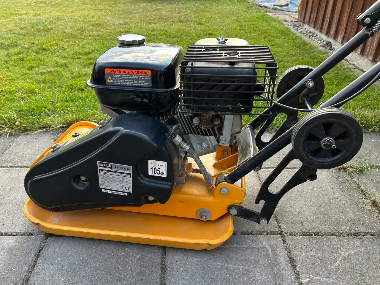 Billede 3 - Pladevibrator Herkules 1300B