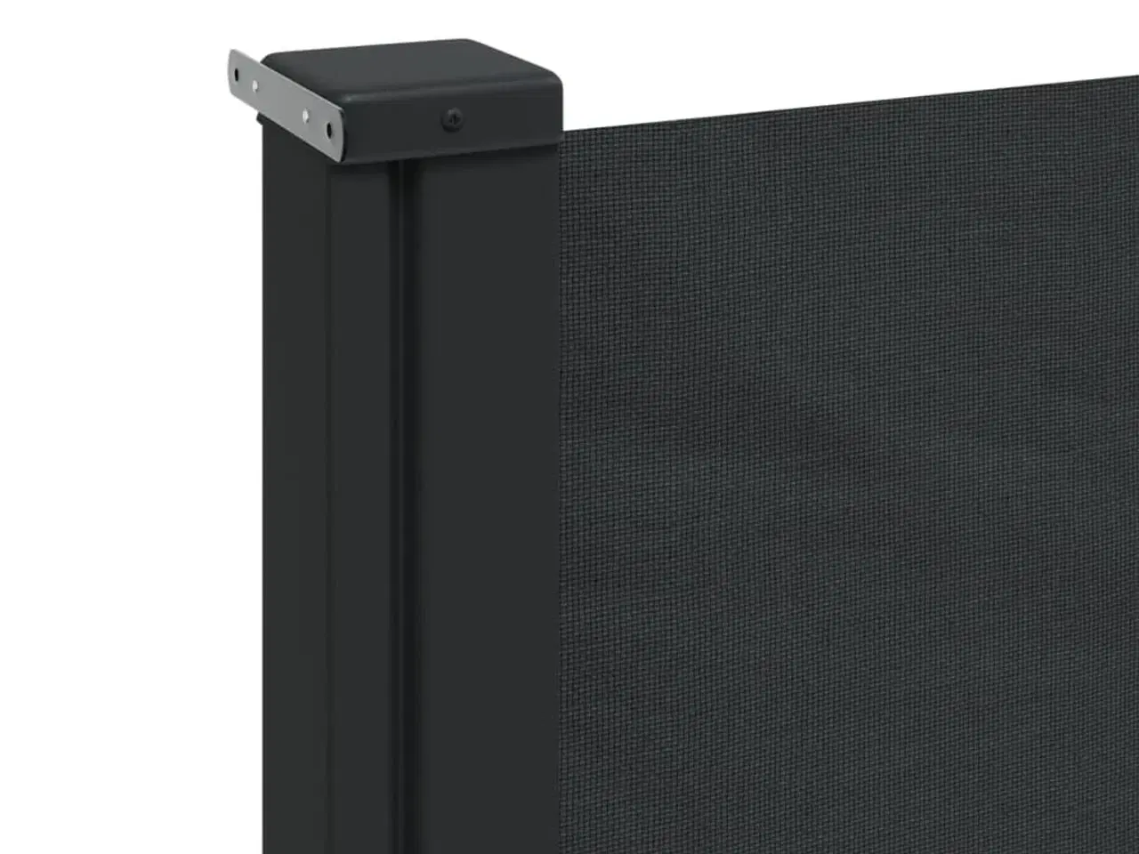 Billede 7 - Sammenrullelig sidemarkise 140x600 cm sort