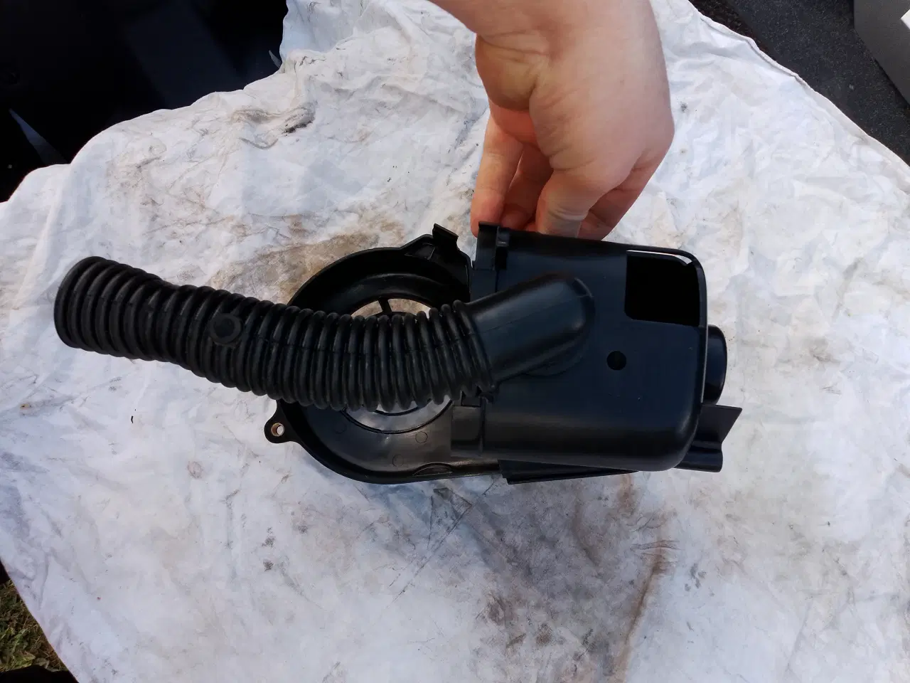 Billede 3 - Nye originale blæseskjolde + slange til pgo