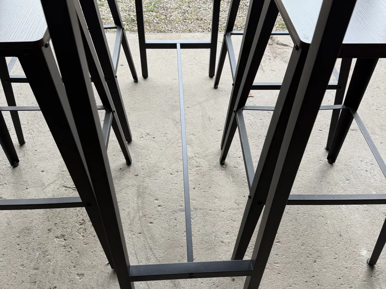 Billede 13 - 4 VASAGLE barstol & bord i industrielt design