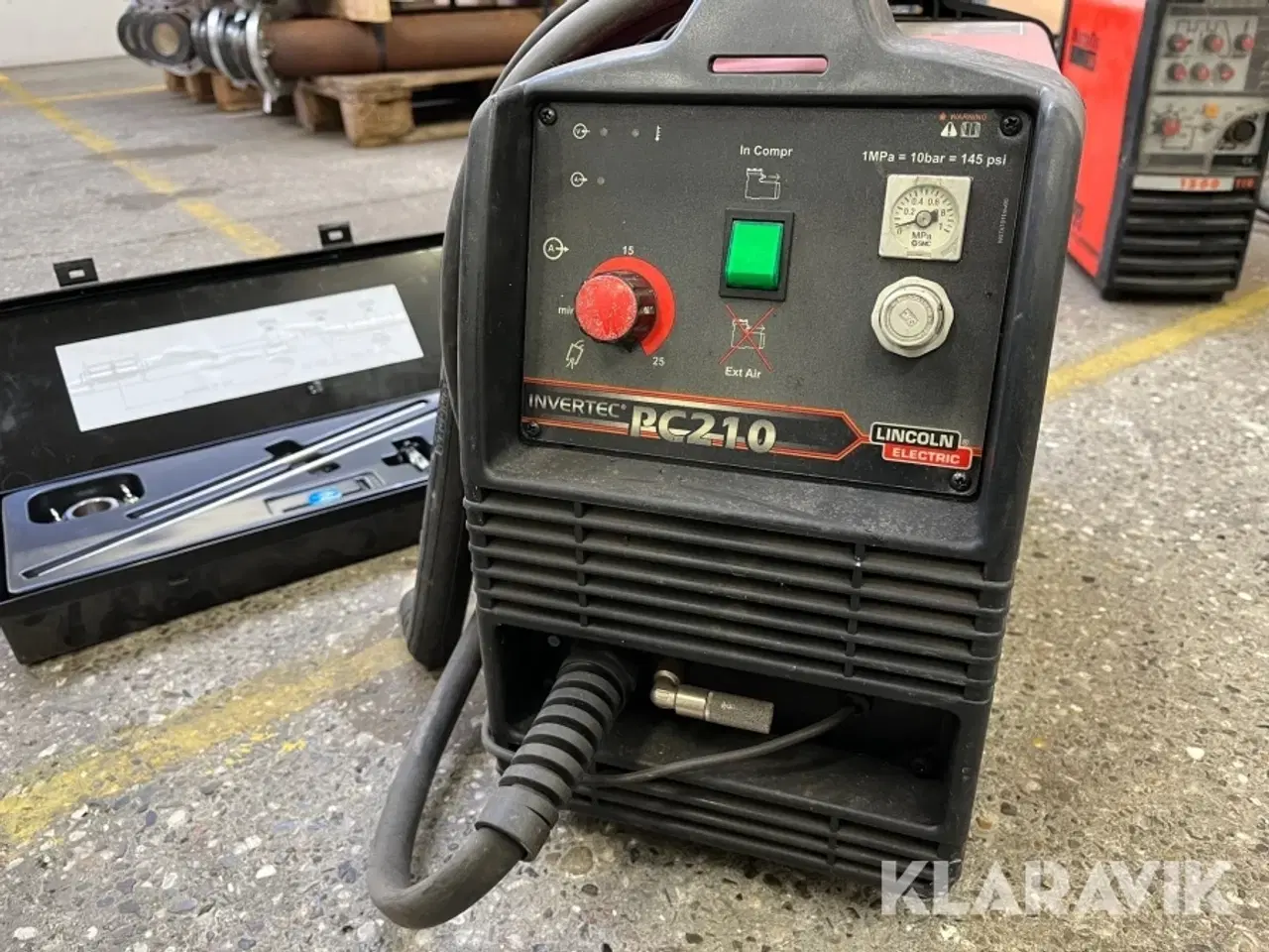 Billede 12 - Plasmaskærer Lincoln Inverter PC210 med indbygget kompressor