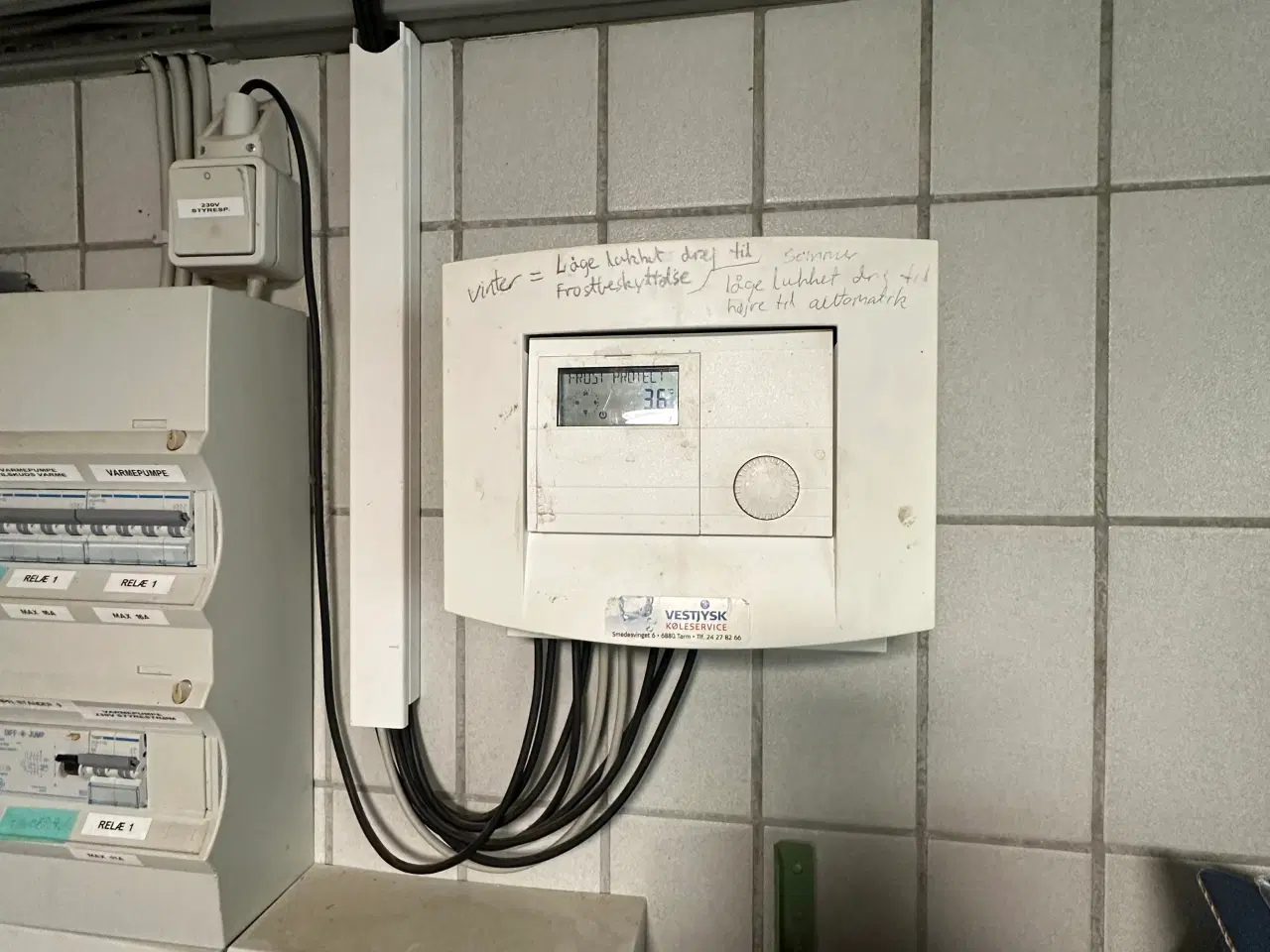 Billede 1 - Varmepumpe luft til vand
