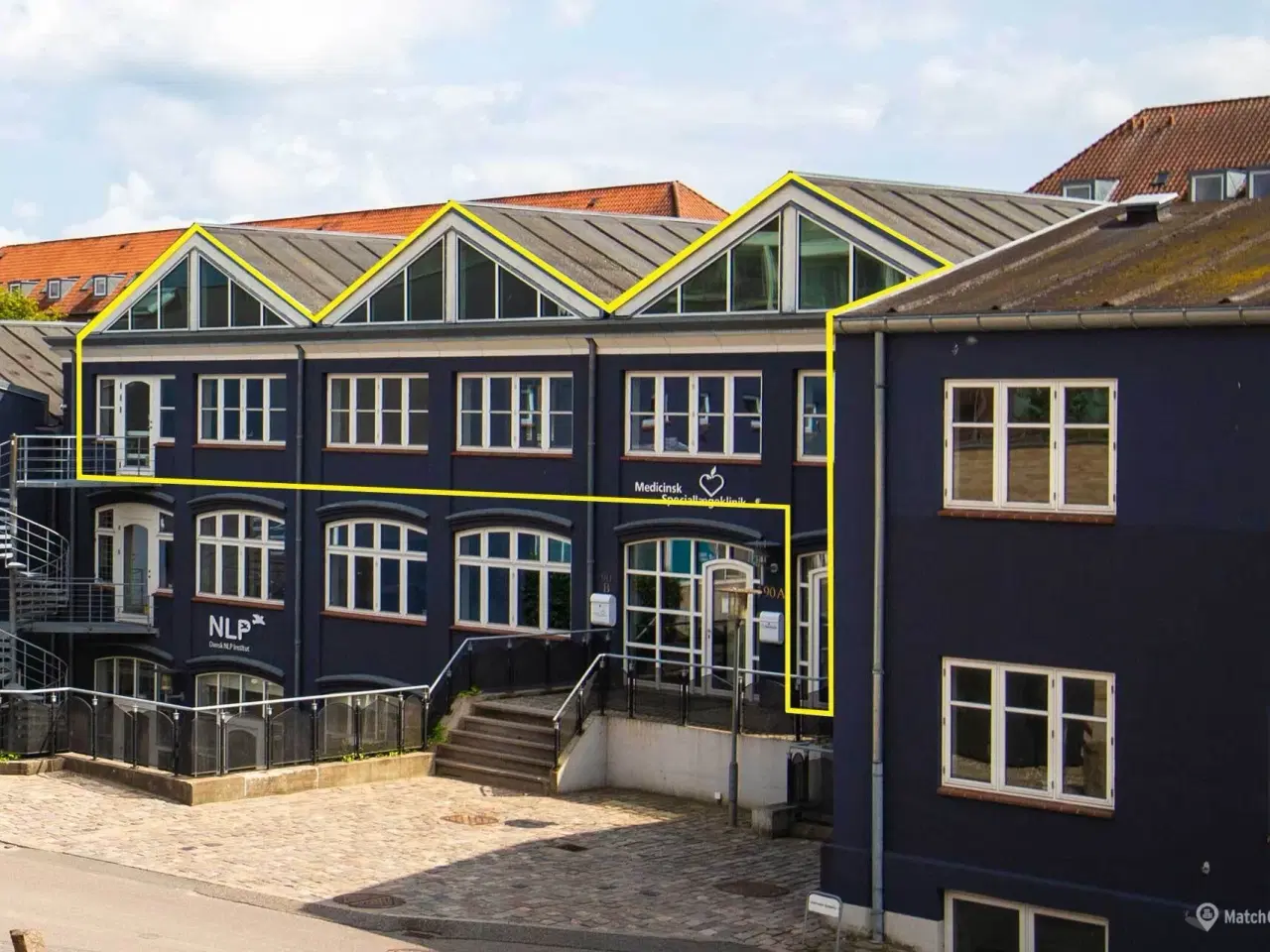 Billede 3 - Charmerende kontor med højt til loftet i Ringgade Centret