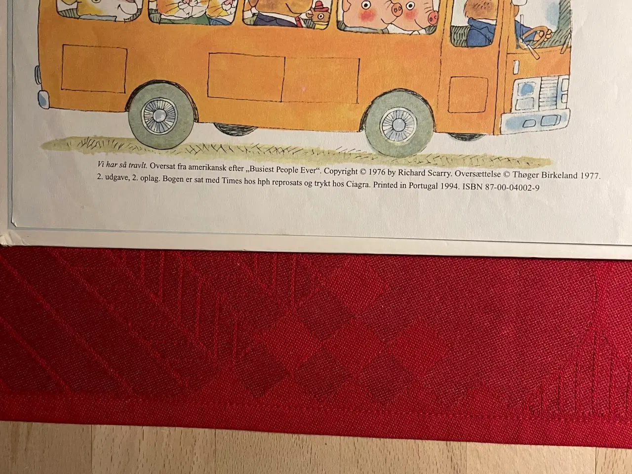 Billede 5 - Richard Scarry: min første ordbog, vi har så travl