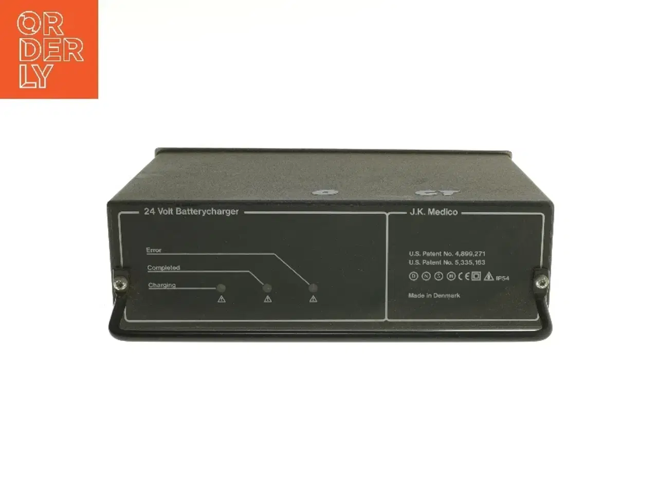 Billede 3 - 24 Volt batterioplader fra J.K. Medico (str. 19,5x25 cm)