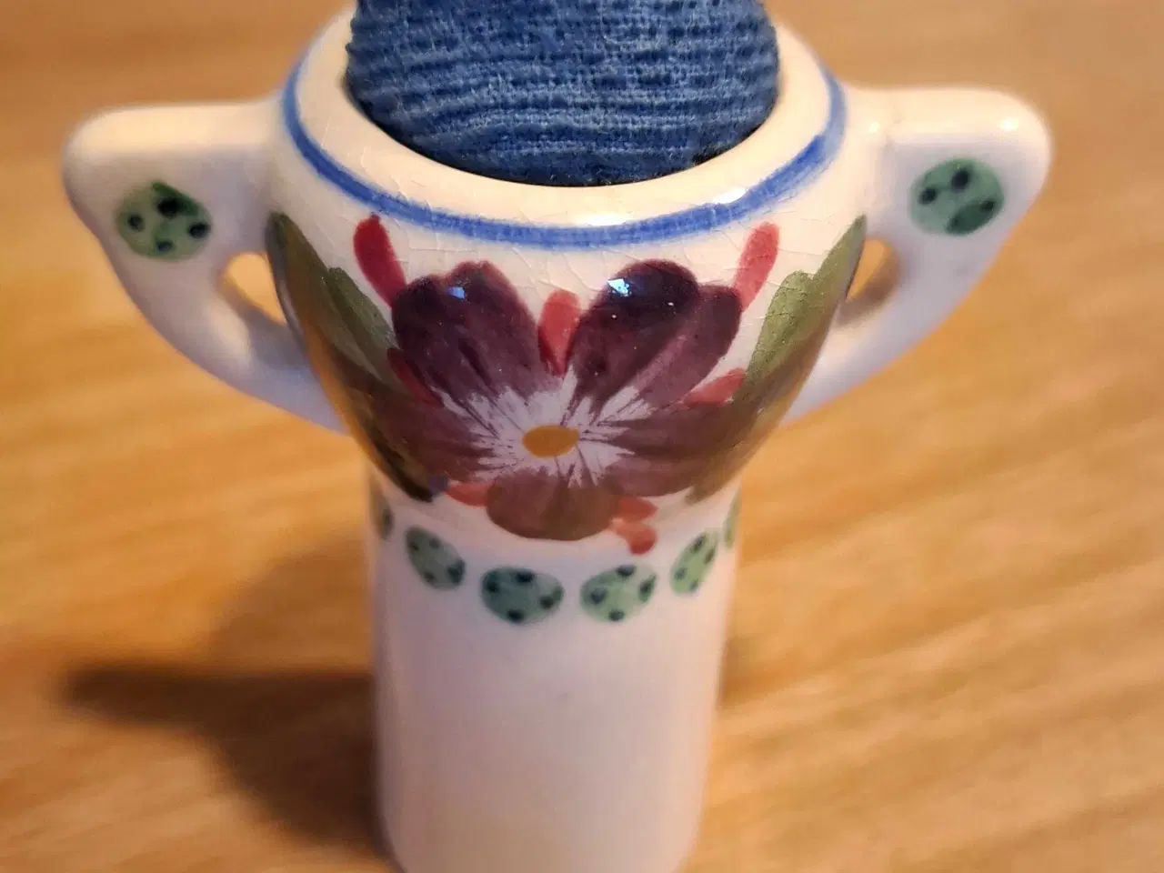 Billede 3 - Aluminia 132 464 aurikel vase antik ca. 1902