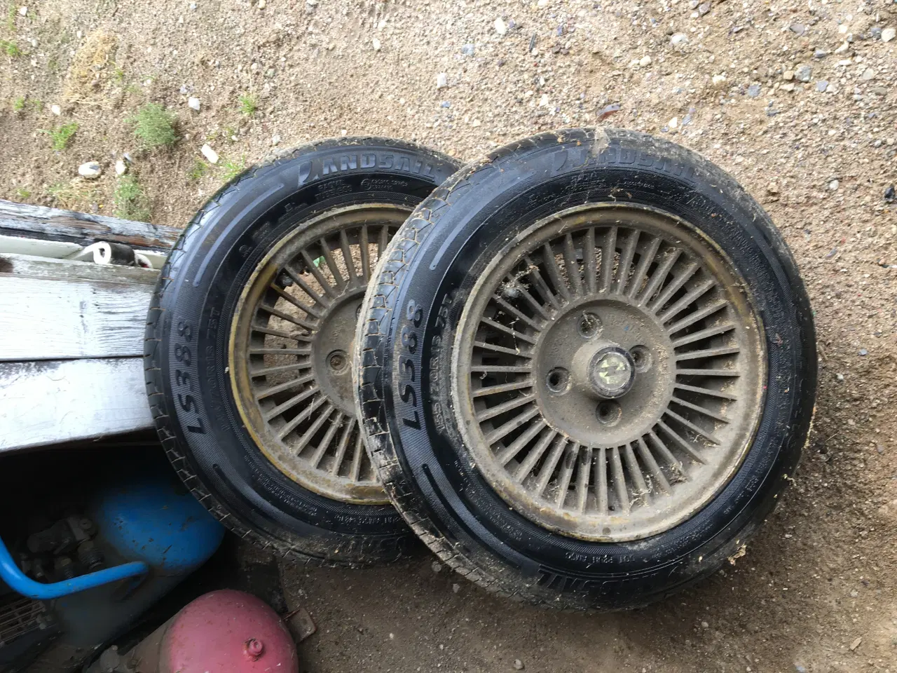 Billede 2 - Hjul til trailer  155/70R. 13