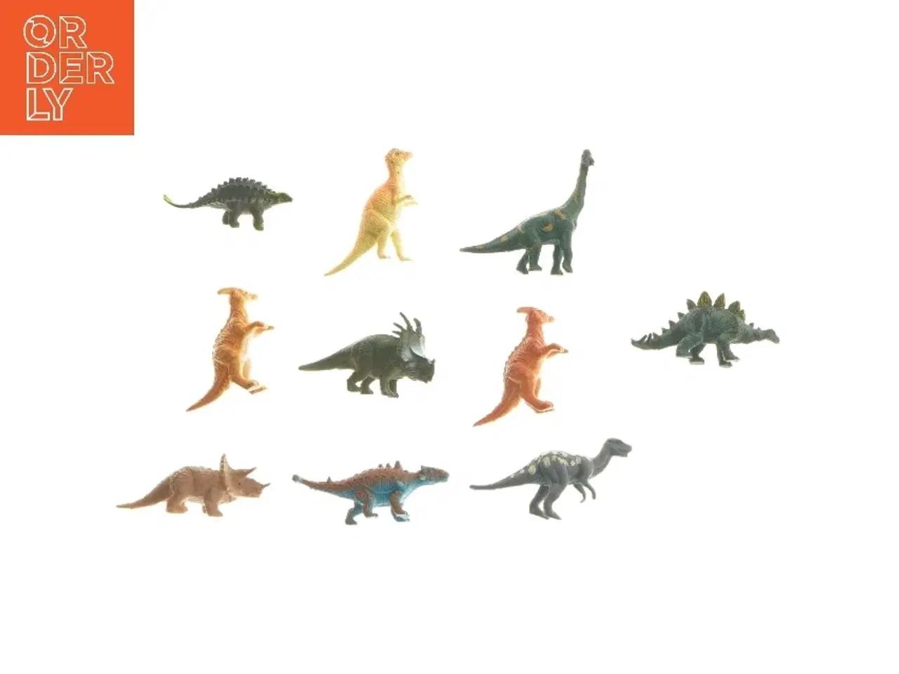 Billede 1 - Dinosaur figurer, 10 stk (str. 10 stk 6,5 cm)