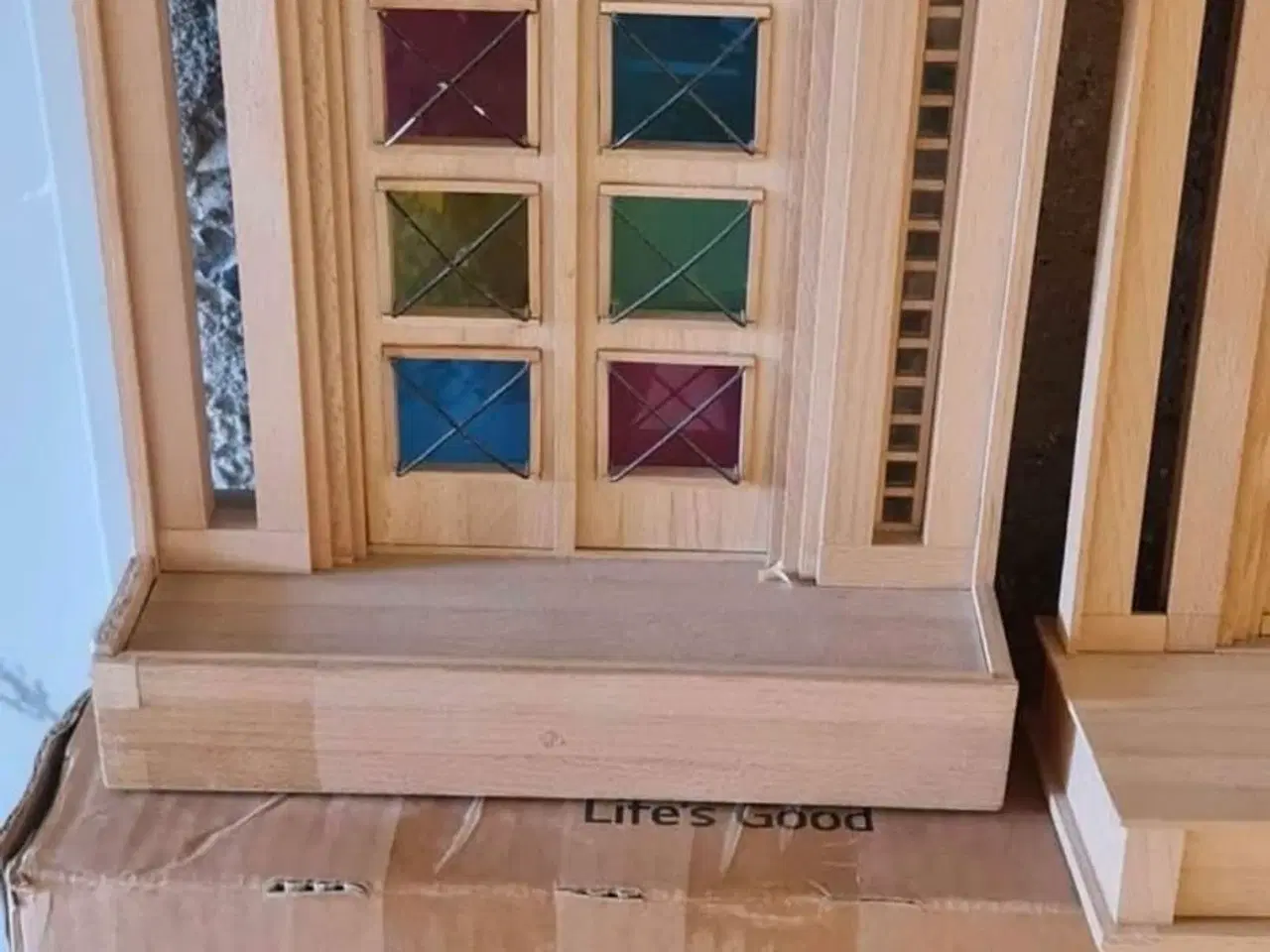 Billede 3 - Små håndlavet trædøre