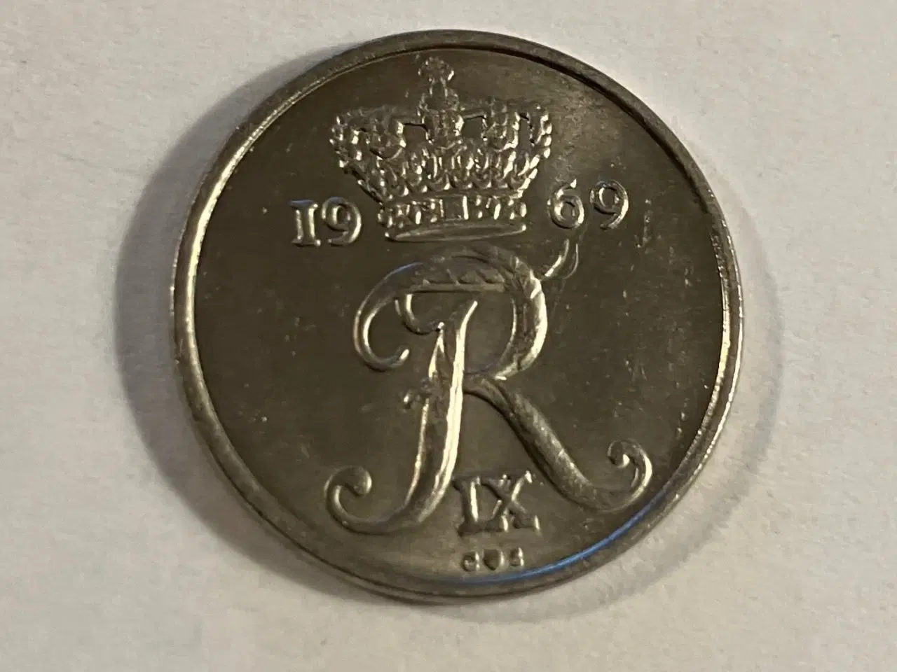 Billede 1 - 10 Øre 1969 Danmark