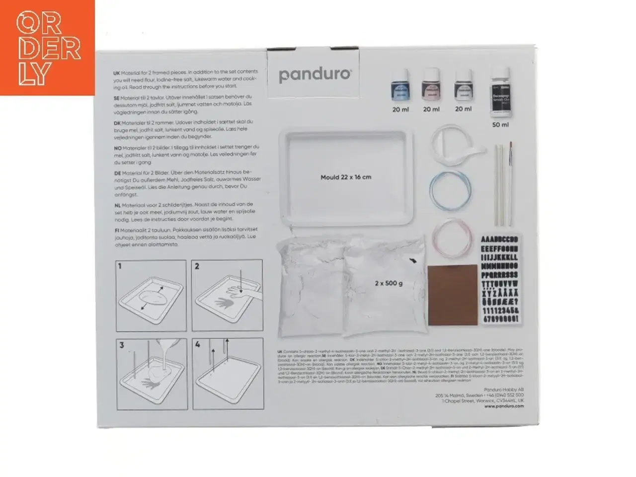 Billede 3 - Nyt Panduro Babyaftryk sæt fra Panduro