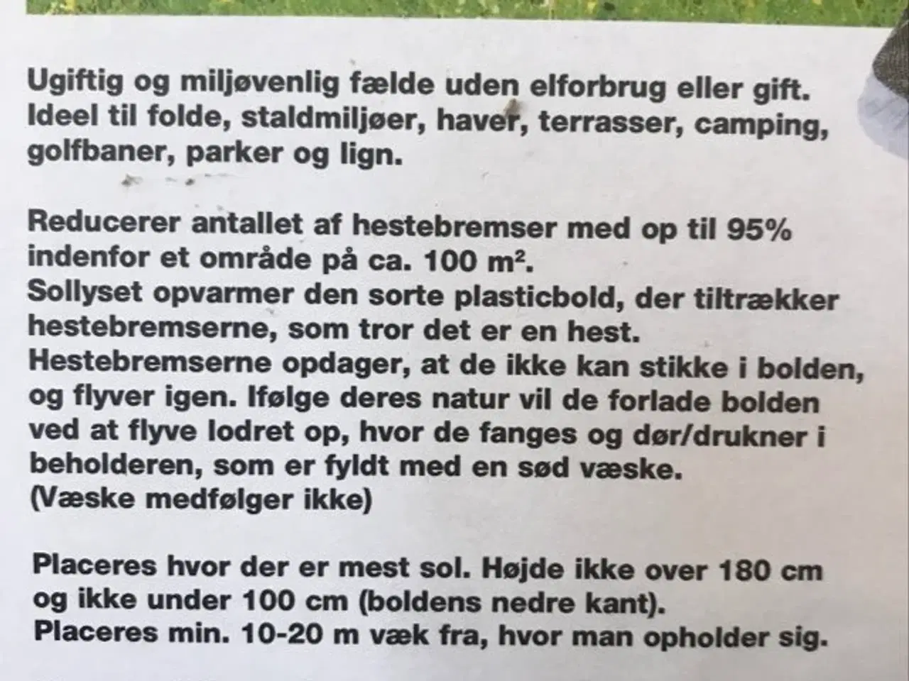 Billede 2 - Heste Bremsefælde, lille 