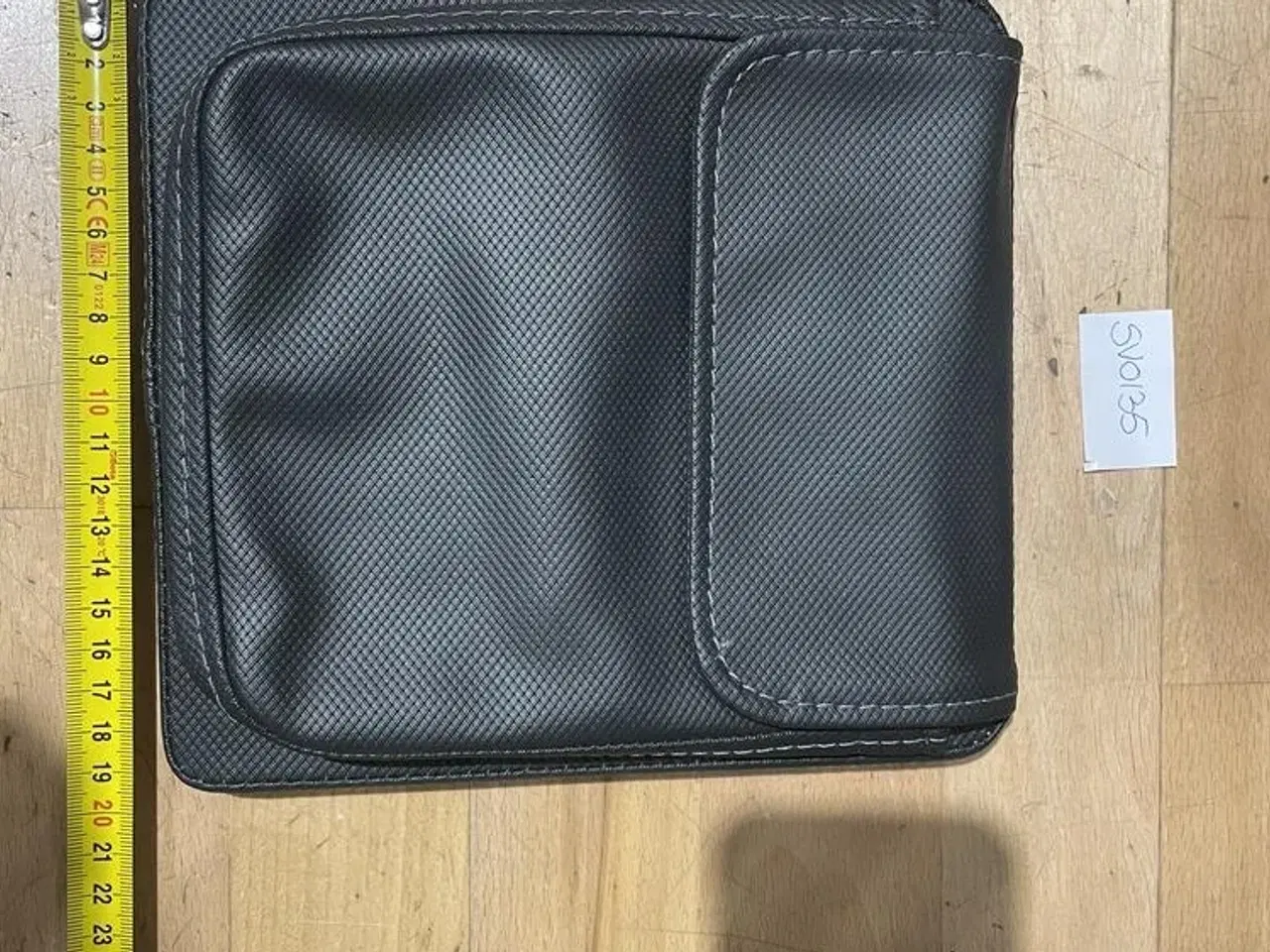 Billede 1 - Opbevaringslomme til båd – Mørkegrå – Single Pocket – Velcro-montering