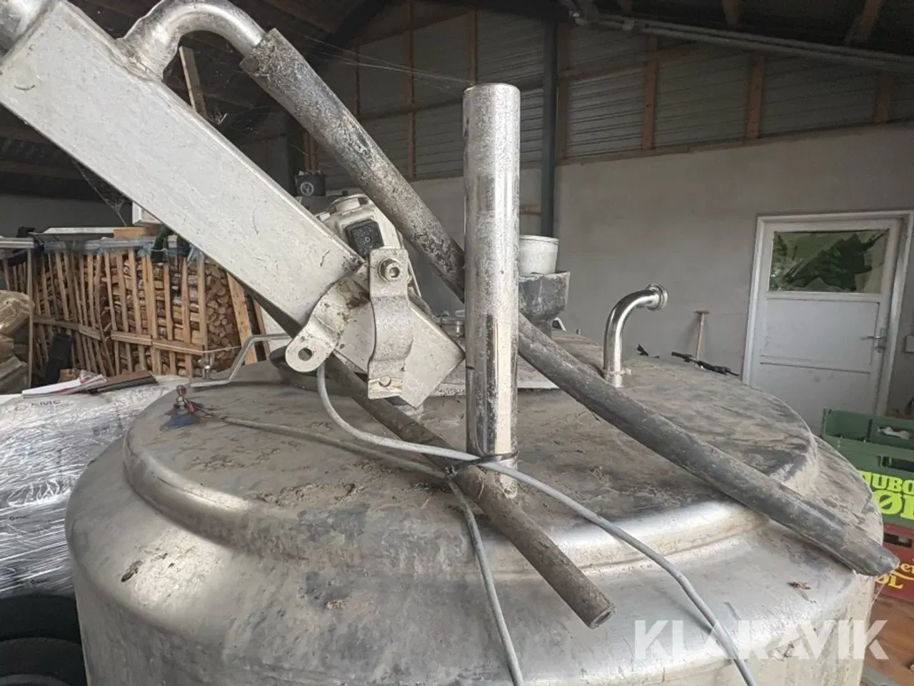 Billede 6 - Rustfri Ståltank Delaval BCC 400