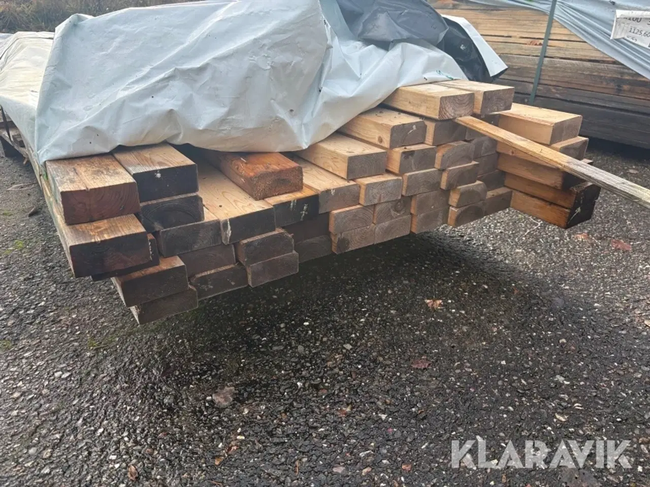 Billede 1 - Lot: reglar og stolper