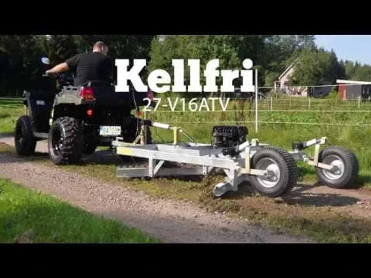 Billede 10 - Kellfri - Vejhøvl ATV 3-Stål med elektrisk høj og sænkbarfunktion