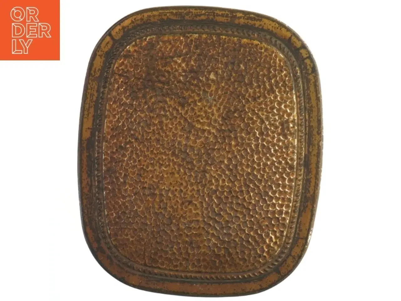 Billede 4 - Dekorativ metaldåse fra Eduscho (str. 16,5x14,5x9 cm)