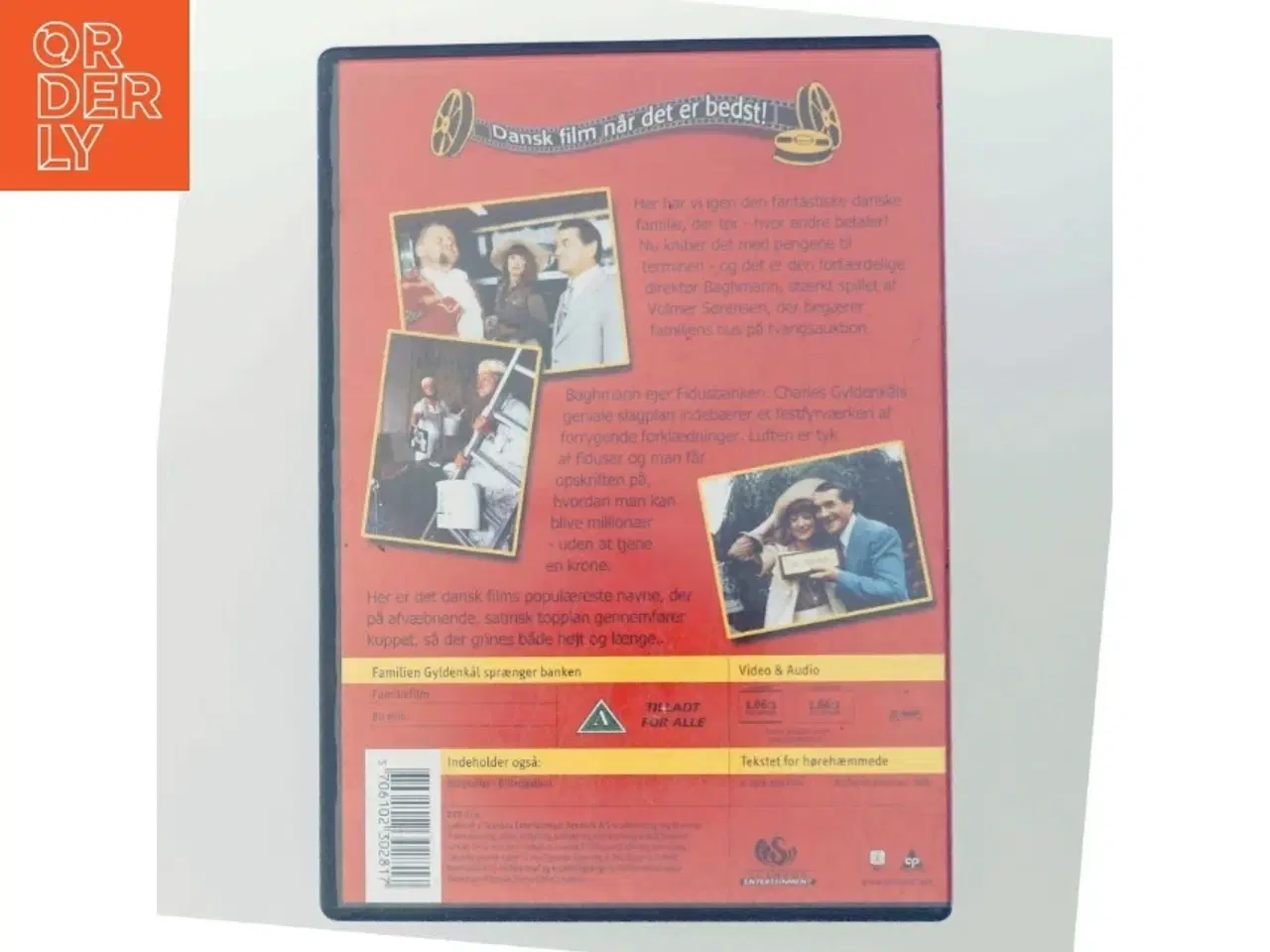 Billede 3 - Familien Gyldenkål 2 - Sprænger Banken - Danske Perler