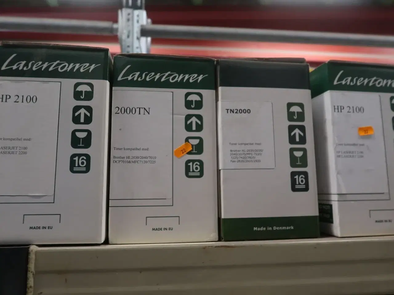 Billede 22 - Div. Glas, LED lys, Vaser, Ventilator, Tonere, Kuverter m.m.