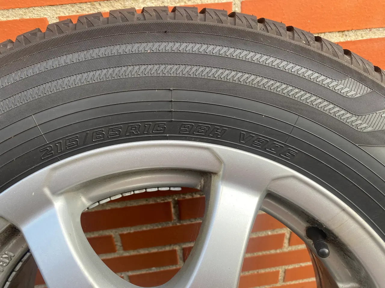 Billede 2 - 4 originale Ali fælge m vinterdæk