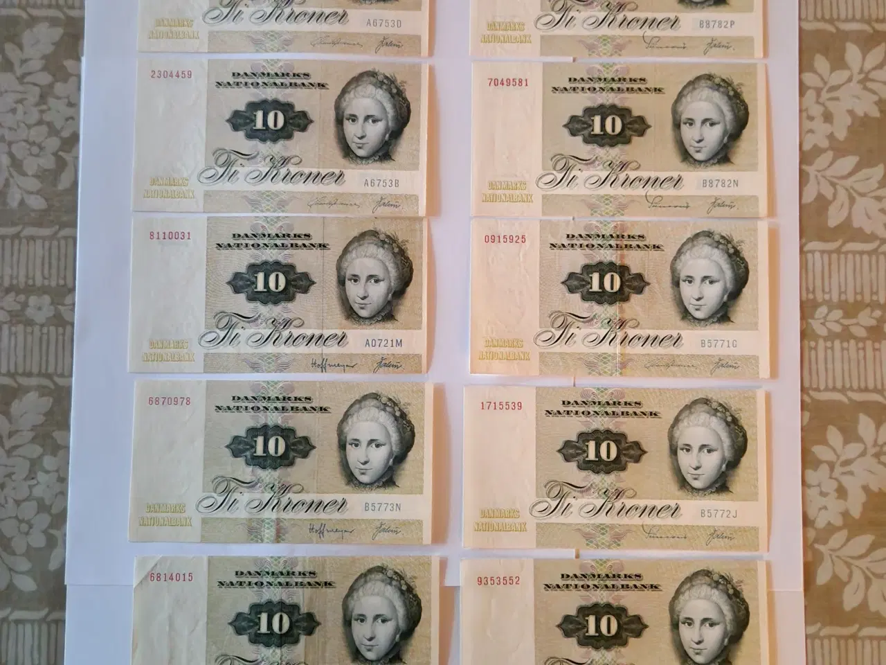 Billede 4 - Gamle pengesedler 10 kroner