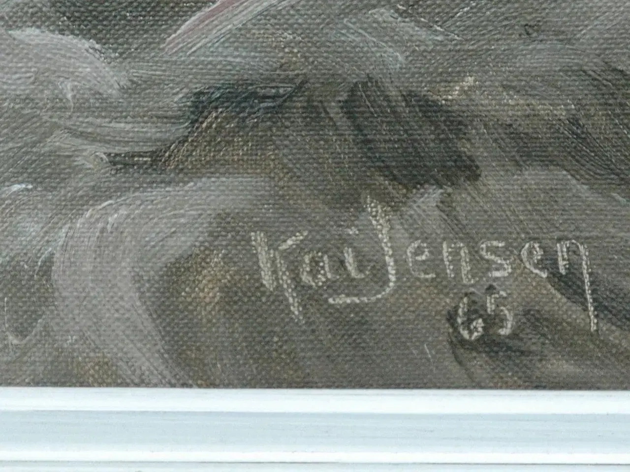 Billede 2 - Maleri af Kai Jensen (f.1913-)