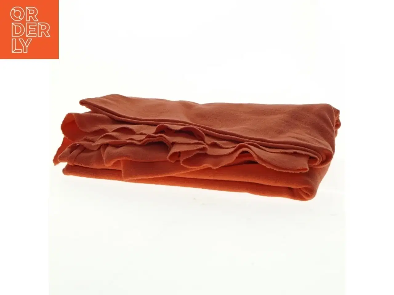 Billede 3 - Orange sweatstof (str. 144 x, 100 cm)