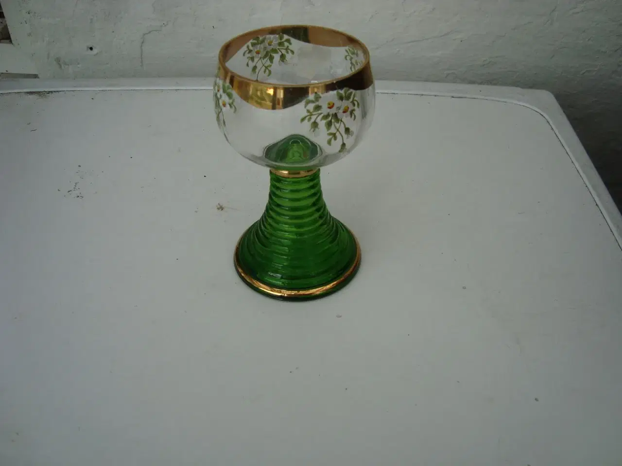 Billede 1 - Glas med Guldkant