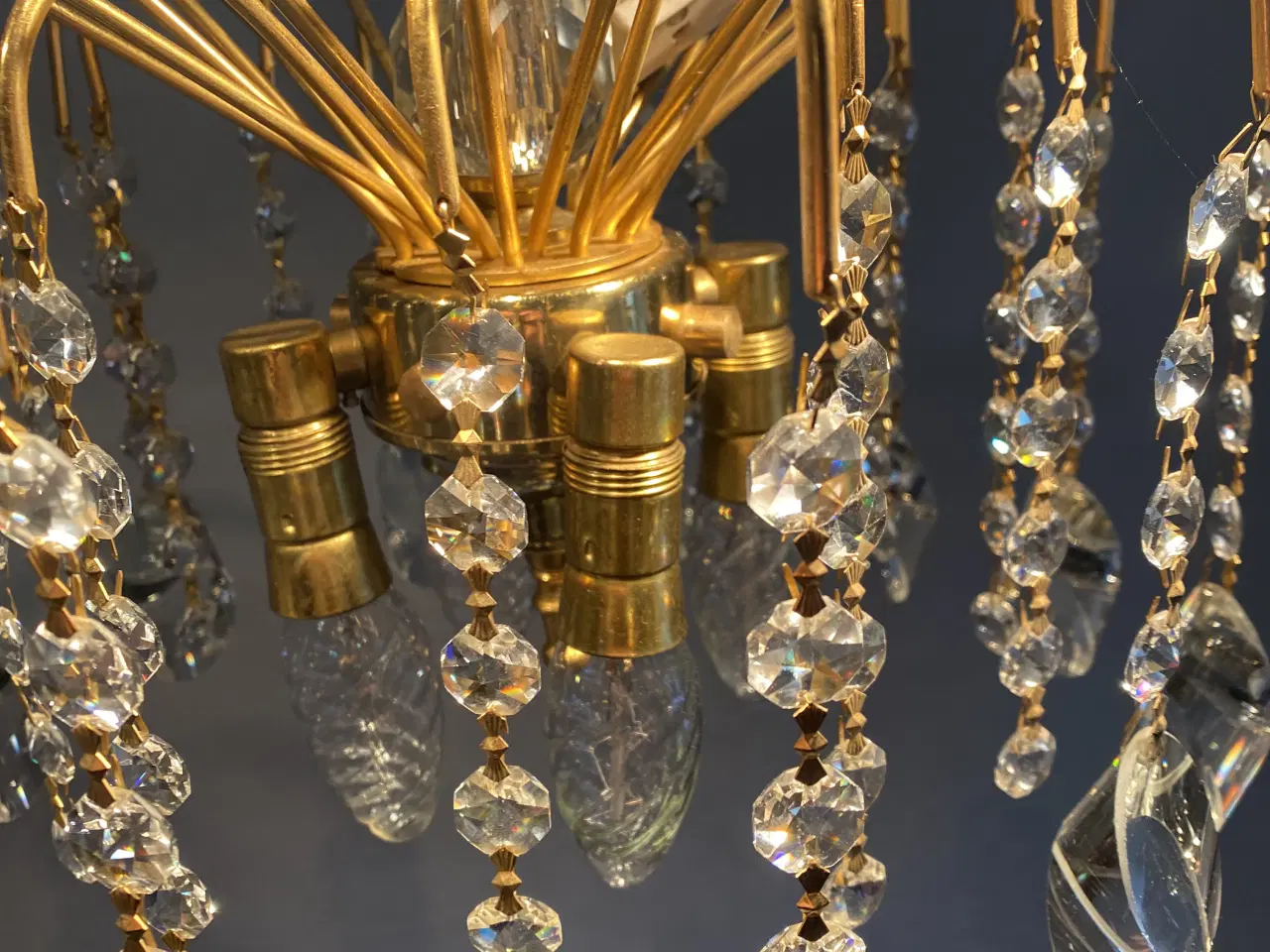 Billede 4 - Krystal Lysekrone