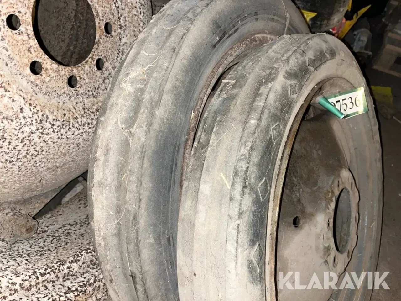 Billede 6 - Traktordæk fra Grå MF - 4 styk