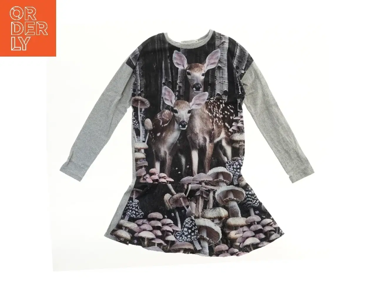 Billede 1 - Molo kjole med dådyrprint (str. 152)