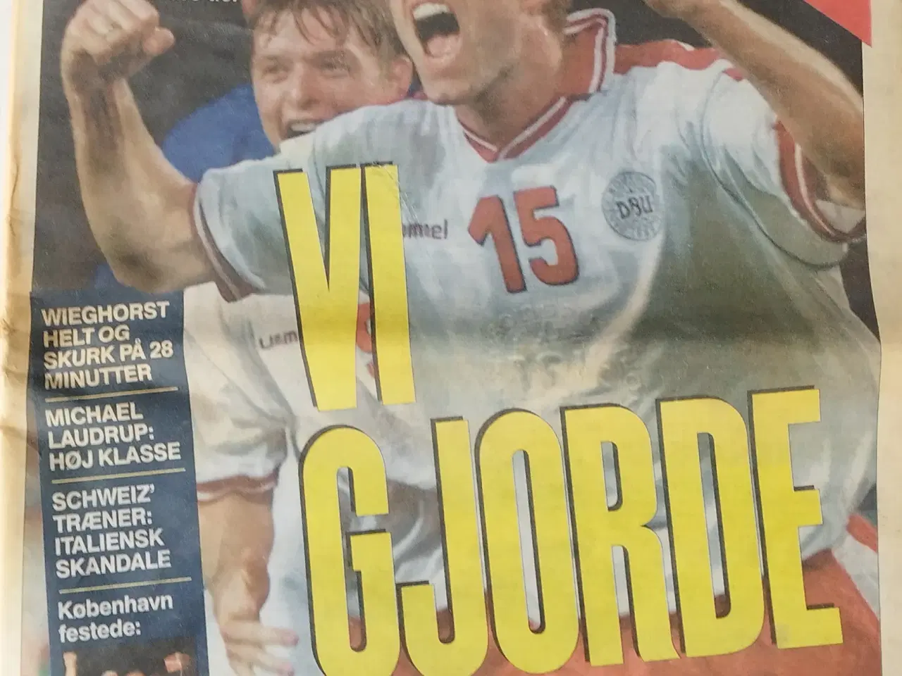Billede 1 - Historiske sportsbegivenheder på avisform